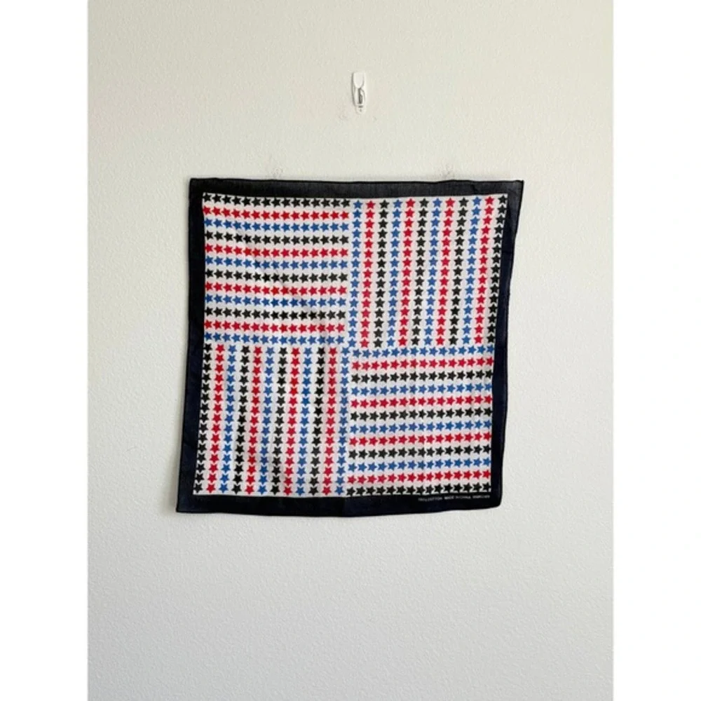 Western Star Print‎ Bandana Scarf Americana Festival Cottagecore Baddie Cotton